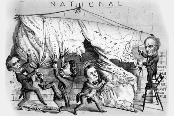 1860 Presidential Election Cartoon, source Library of Congress
